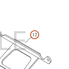 Harley-Davidson Bracket, Lic Pl, Id Fr