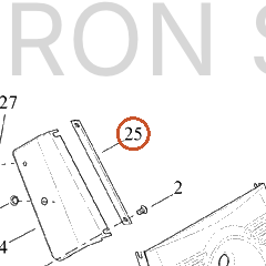 Harley-Davidson Trim Strip, Front Panel
