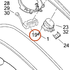 Harley-Davidson Led Indicator Lamp Assembly