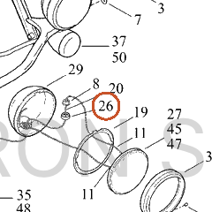 Harley-Davidson Collar, Spotlamp Adjustment