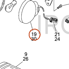 Harley-Davidson Turnsignal, Rr