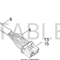 Harley-Davidson Harness, Rr Liting