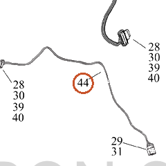 Harley-Davidson Wire Harness, Rr Liting