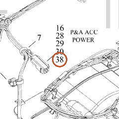 Harley-Davidson Housing, 2-Way Socket