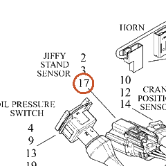Harley-Davidson Terminal, Socket, M3
