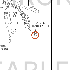 Harley-Davidson Terminal, Pin, 18-20awg, Silver