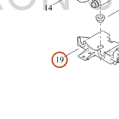 Harley-Davidson Abs Tray Assembly