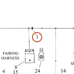 Harley-Davidson Harness, Wire, Main, W/ Abs, Ecc, F