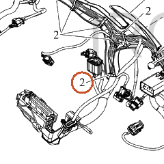 Harley-Davidson Harness, Wire, Engine