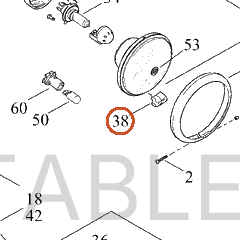 Harley-Davidson Bumper Rubber