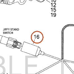 Harley-Davidson Boot, Jfystnd Sensor