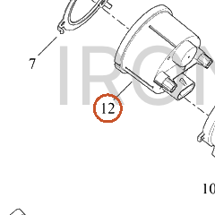 Harley-Davidson Instr, Cluster/Speedo, Km/H