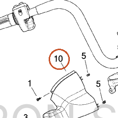 Harley-Davidson Instr, Cluster/Speedo, X