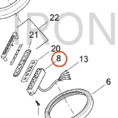 Harley-Davidson Harness Assembly, Indicator