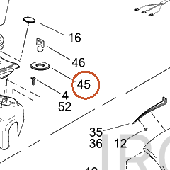 Harley-Davidson Trim Assembly, Fork Lock