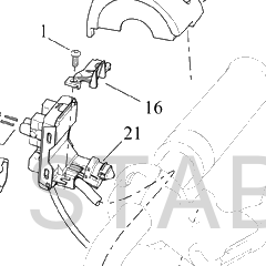 Harley-Davidson Hand Cont, Switch, Clutch