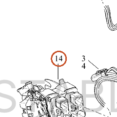 Harley-Davidson Hand Cont, Switchpack Assembly, Lh, C