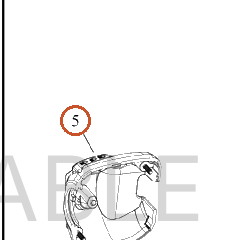 Harley-Davidson Hand Cont, Lh/Rr, Satin Black