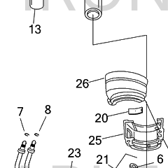 Harley-Davidson Housing, Switch, Rh, Upr/Black