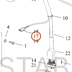 Harley-Davidson Secondary Lock, 2way, Sckt
