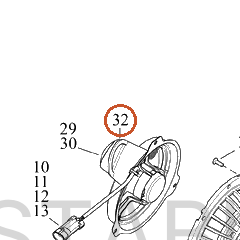 Harley-Davidson Speaker, Aud Sys, X