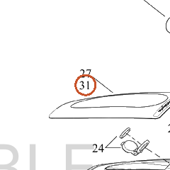 Harley-Davidson Insert, Cb-Pod, 'Canyon Copper't