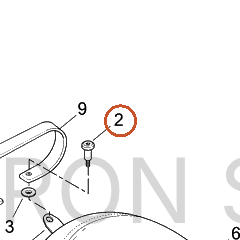 Harley-Davidson Screw, X