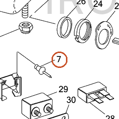 Harley-Davidson Blind Rivet