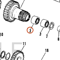 Harley-Davidson Needle Bearing