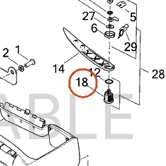 Harley-Davidson Sdl Bag Lock Assembly (Req Keycode)