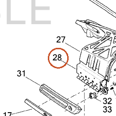 Harley-Davidson Hinge Assembly, Rh-Saddlebag