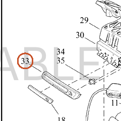 Harley-Davidson Latch, S-Bag, Faceplate, Lh, Sld