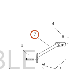 Harley-Davidson Support, S-Bag, Tie Link