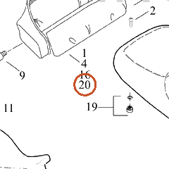 Harley-Davidson Nut, Acorn