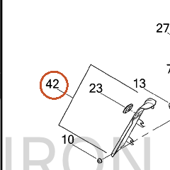 Harley-Davidson Filler Strip Assembly, Lh/Saddlebag Trim