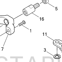 Harley-Davidson Screw, Hex Socket, Button Head