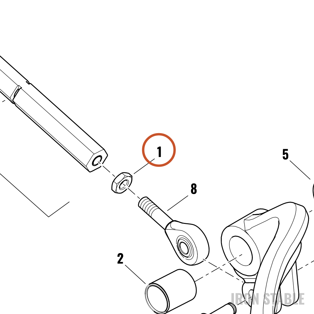 Harley-Davidson Nut, Low Profile