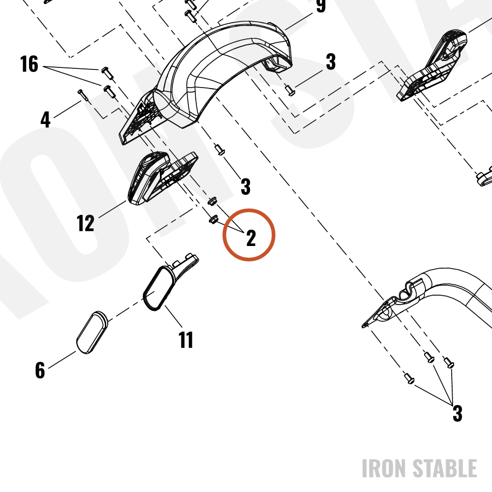 Harley-Davidson Nut, Flange, Hex