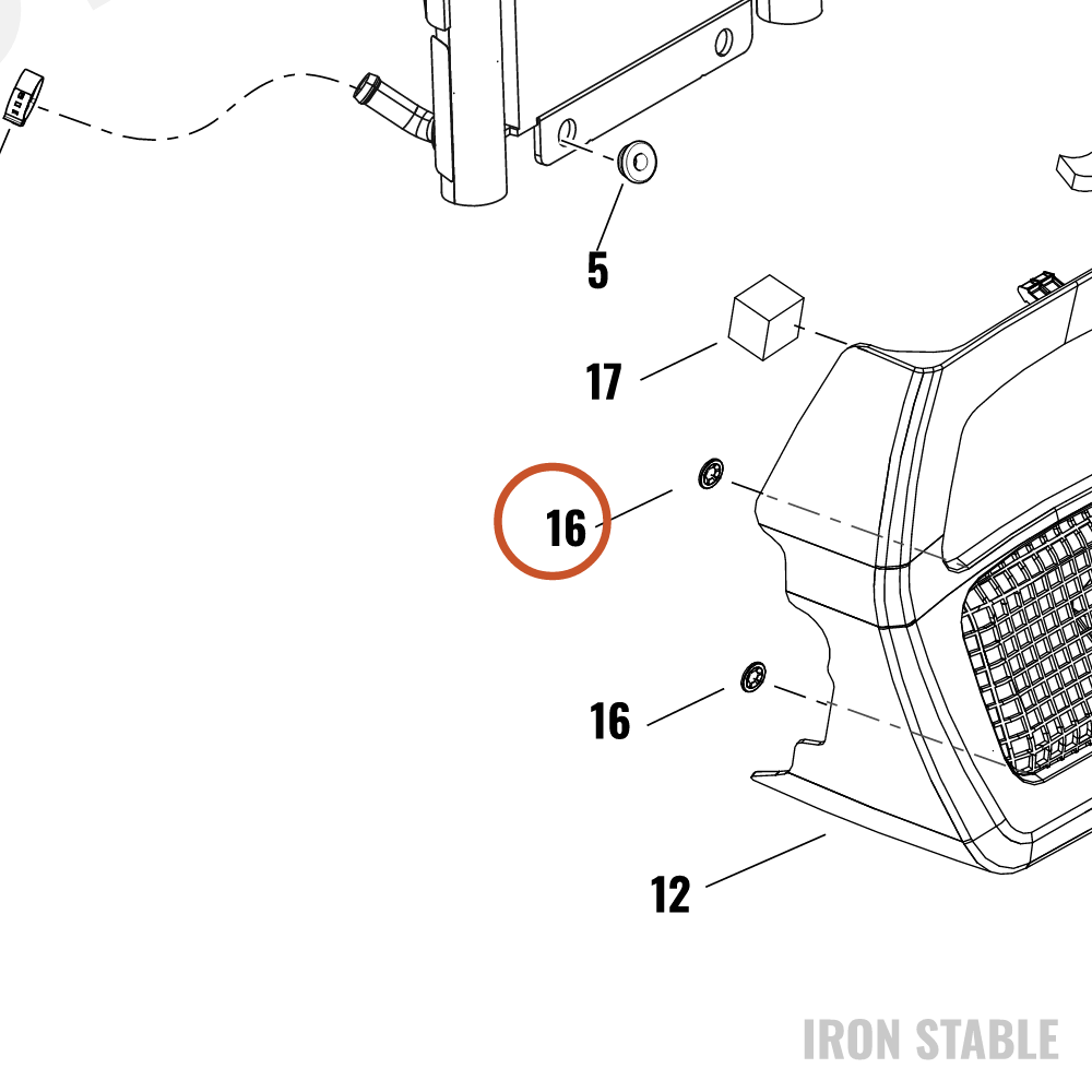 Harley-Davidson Nut, Push On, Starlock S/5873