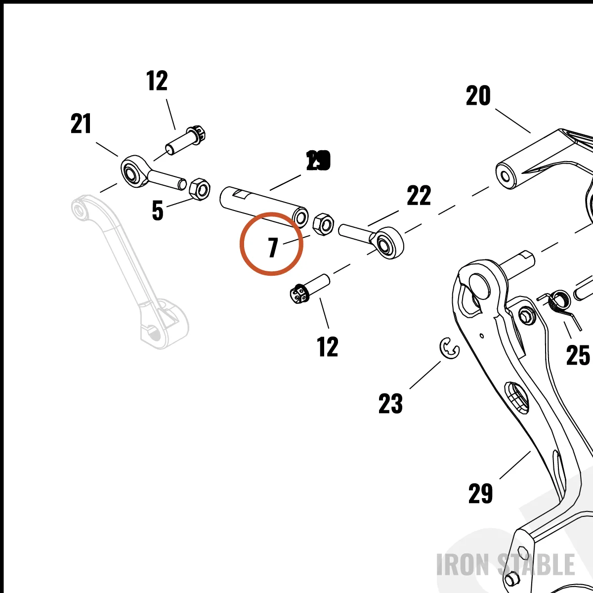 Harley-Davidson Nut, Hex, Lh Thd