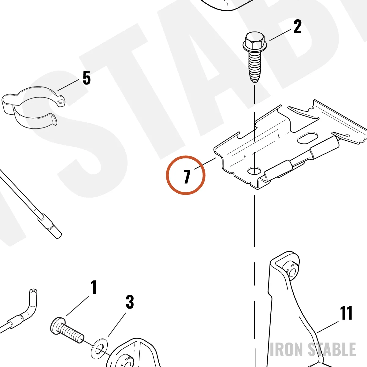 Harley-Davidson Clip, Double Hose