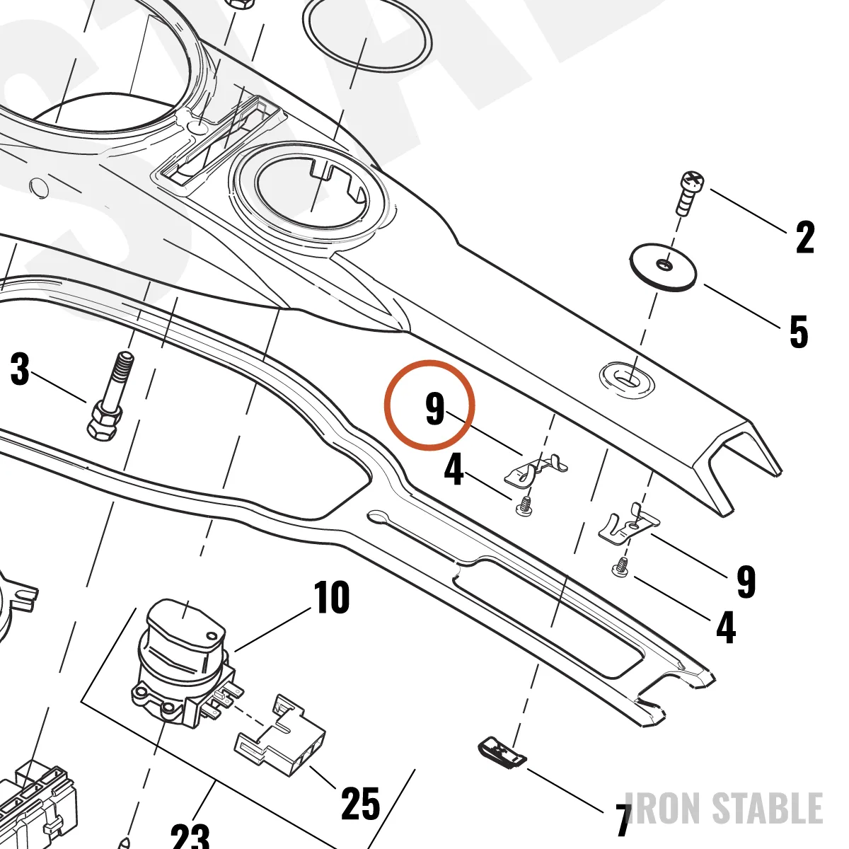 Harley-Davidson Retainer, Wire