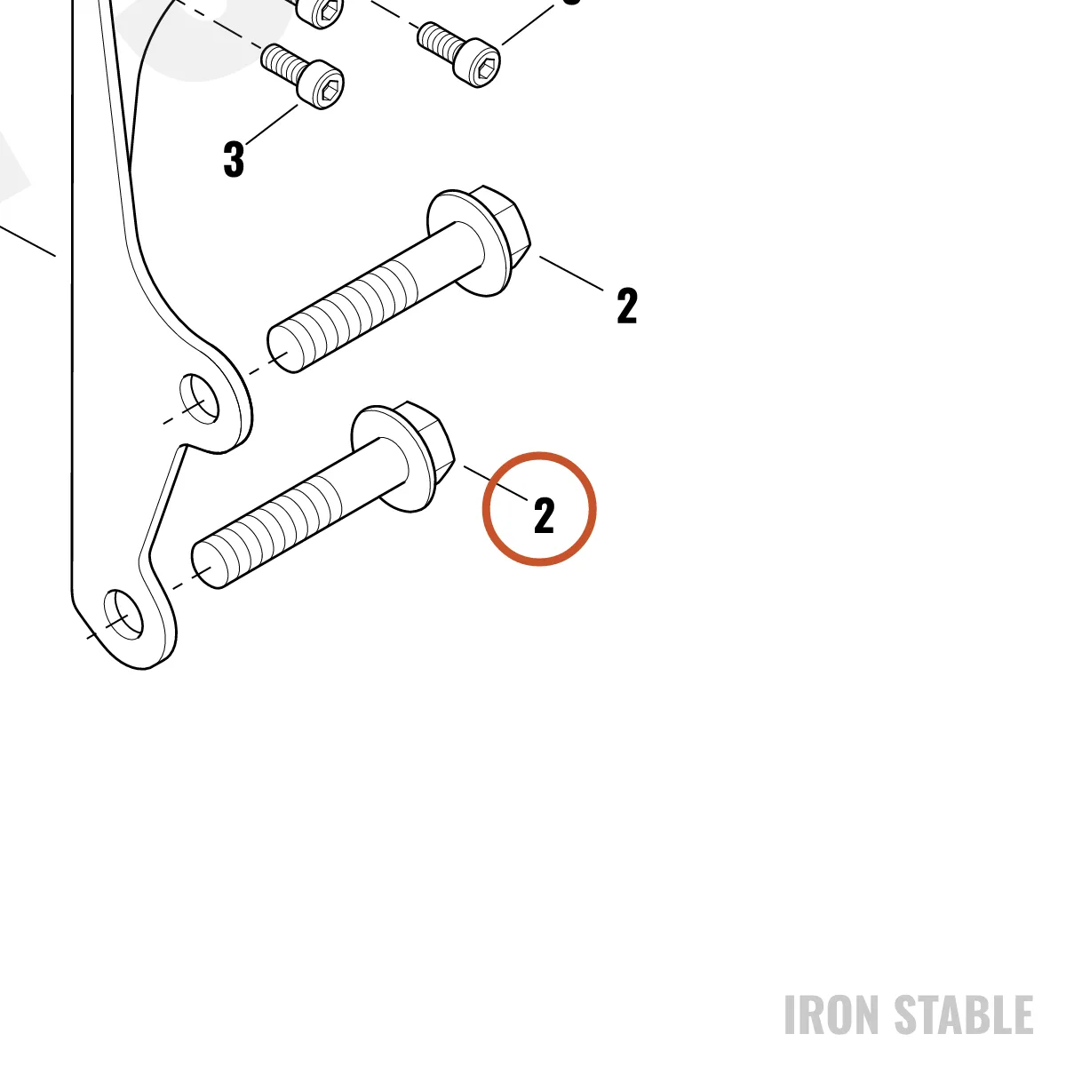 Harley-Davidson Screw, Hex Flange Hd