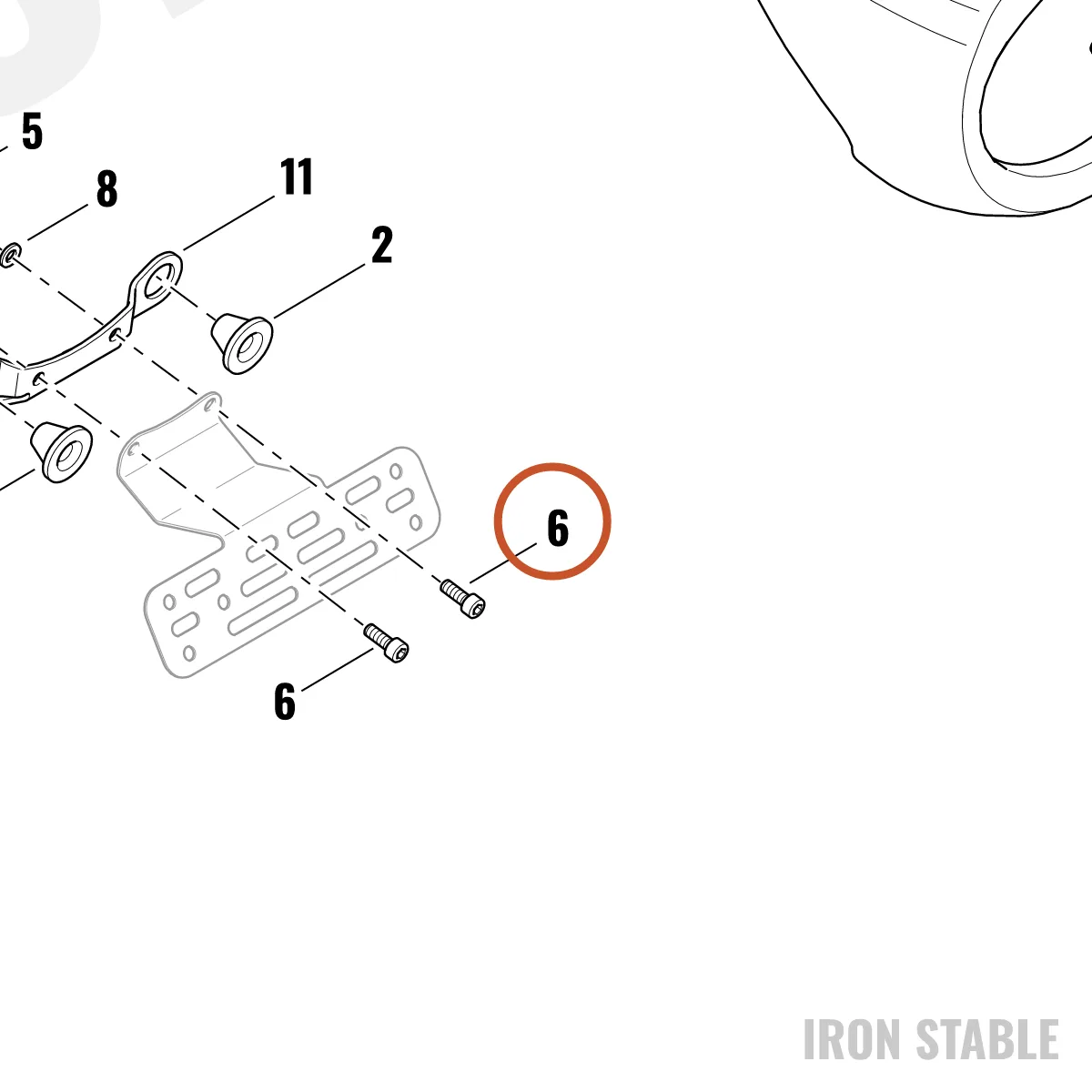 Harley-Davidson Screw, Hex Flange Hd