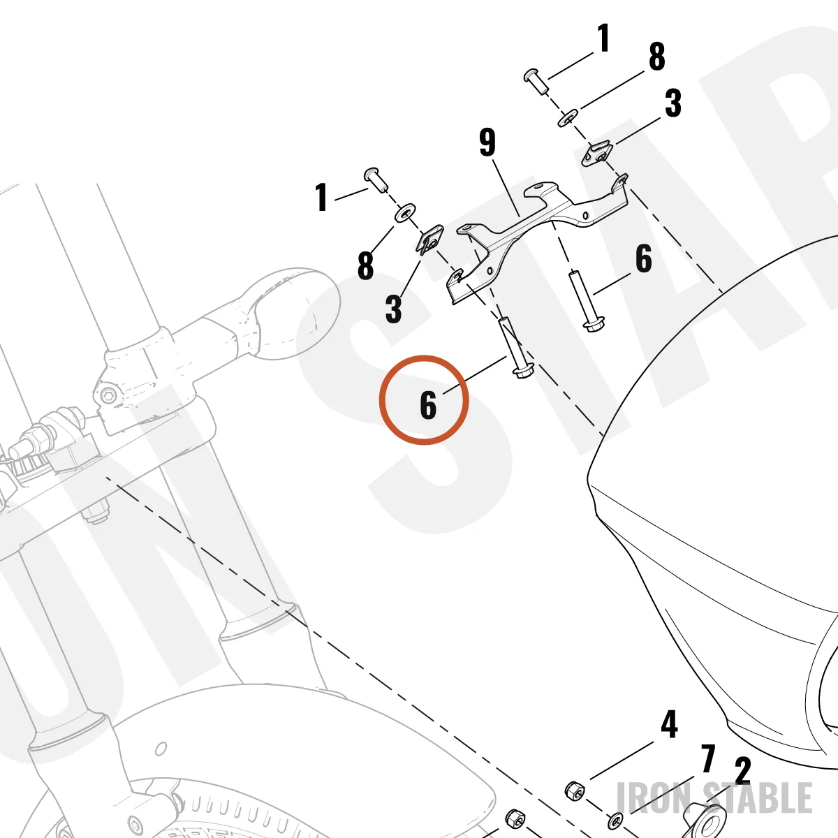Harley-Davidson Screw, Hex Flange Hd
