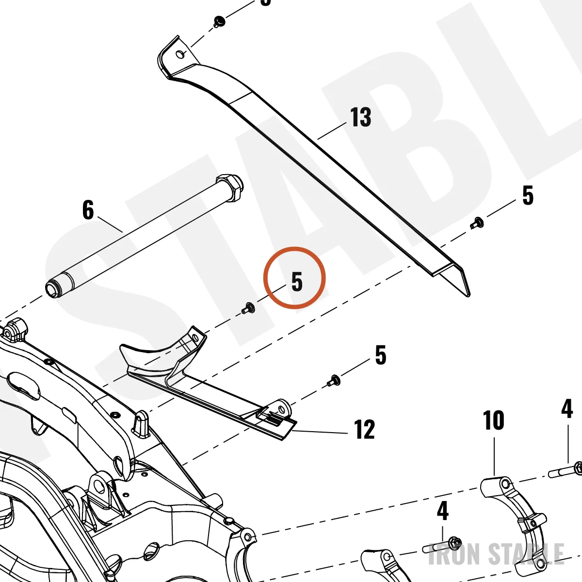 Harley-Davidson Screw, Flange