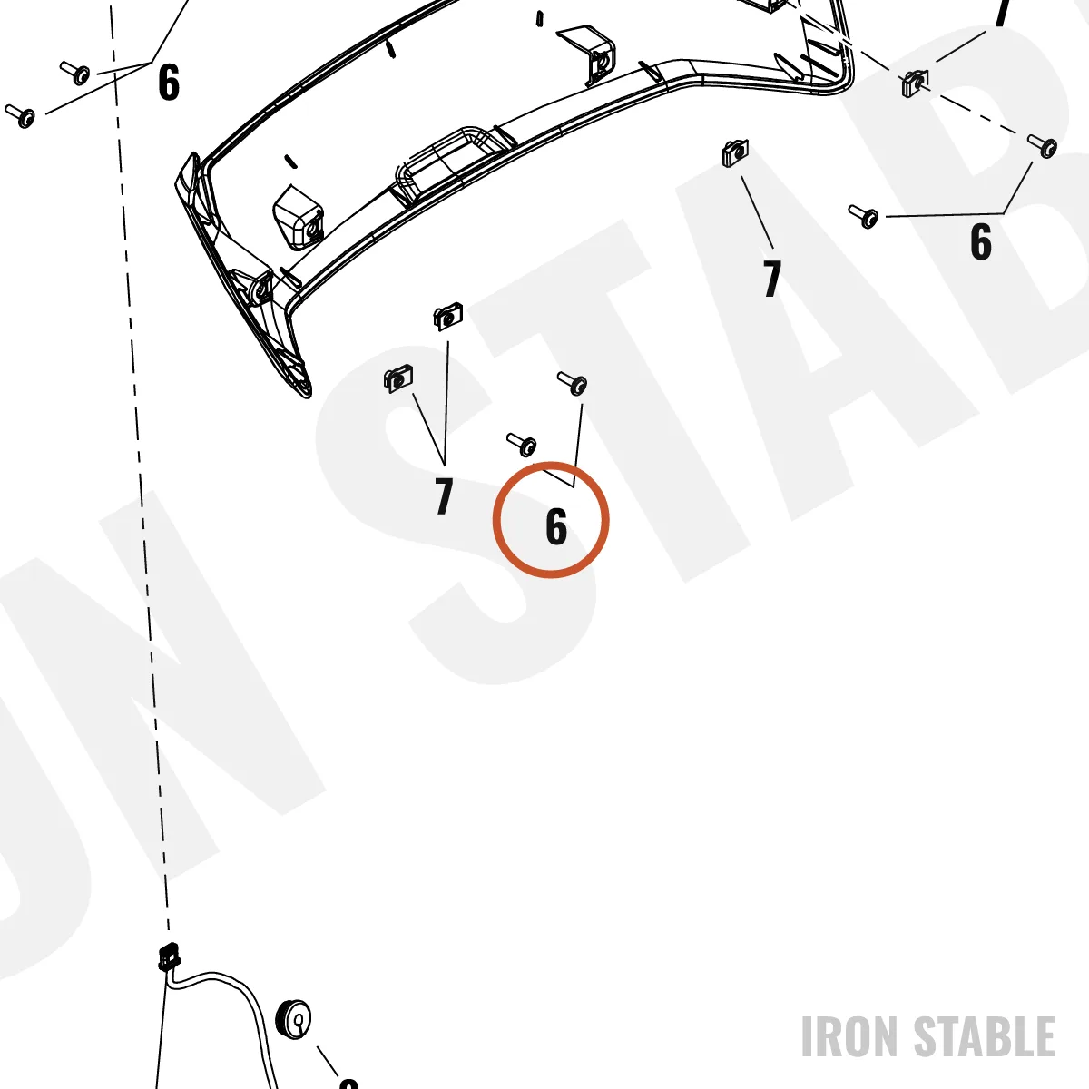 Harley-Davidson Screw, X