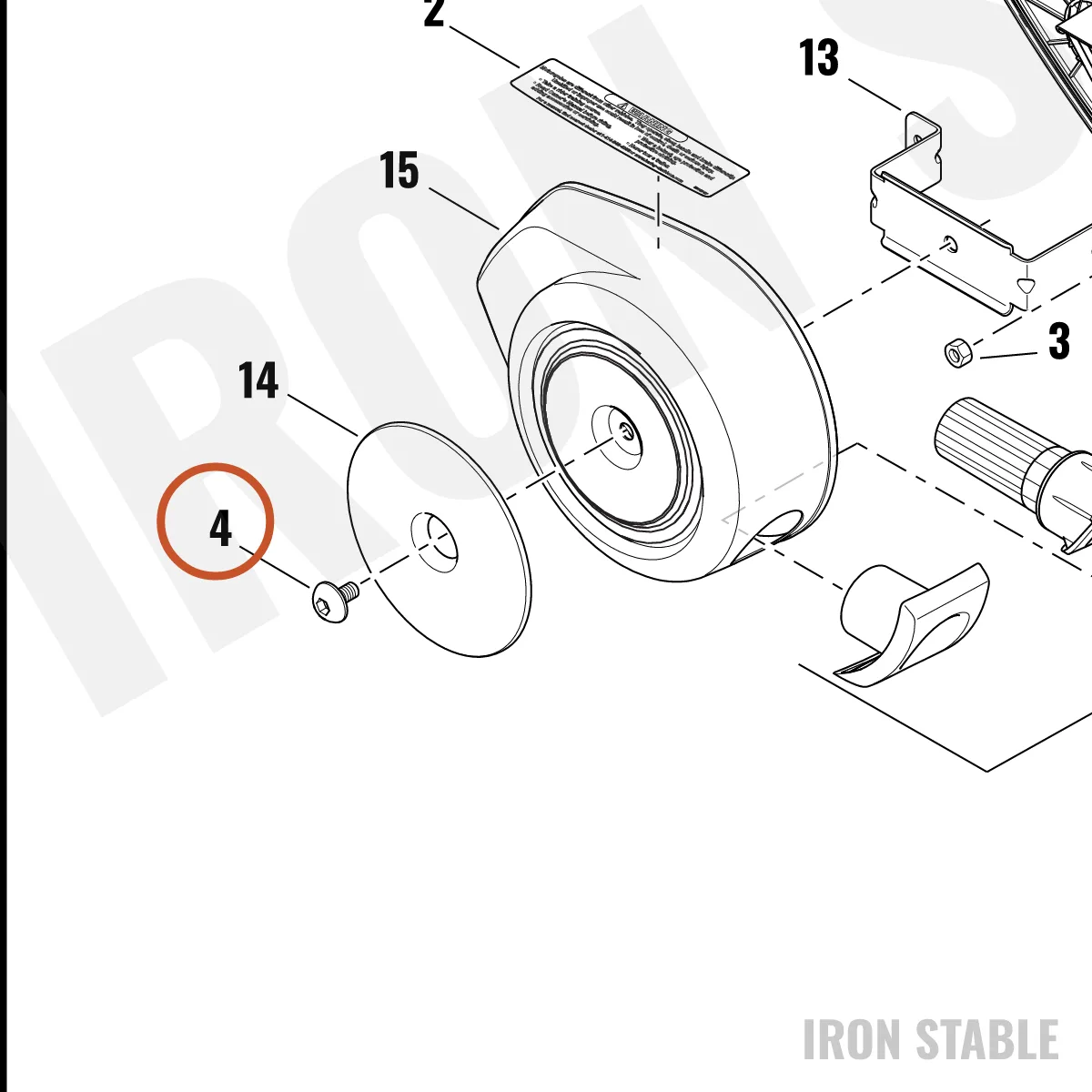 Harley-Davidson Screw, M8 X 15.5