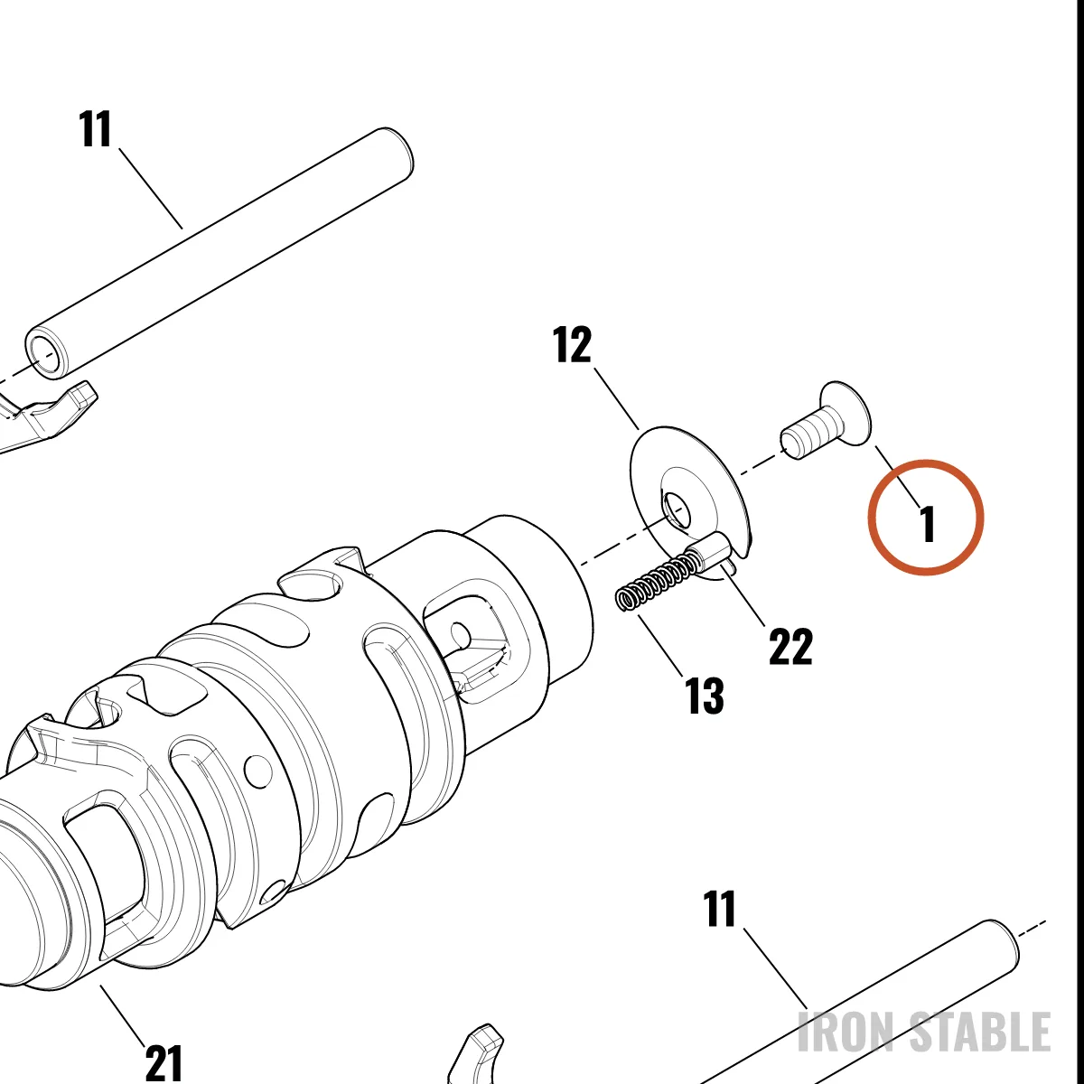 Harley-Davidson Screw, Flat Csk, M5 X 12