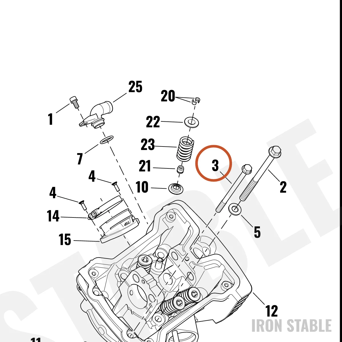 Harley-Davidson Screw, X